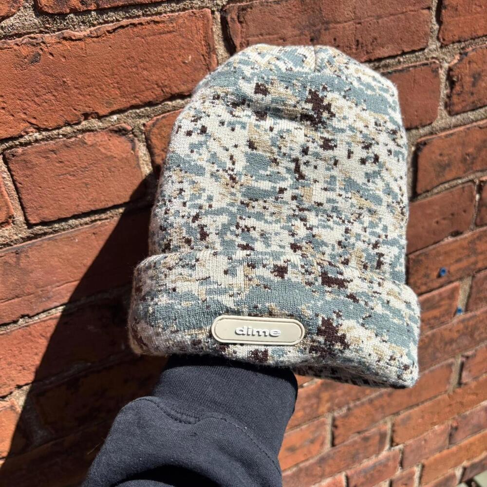 dime digital camo beanie digicamo dime skateboards OS
